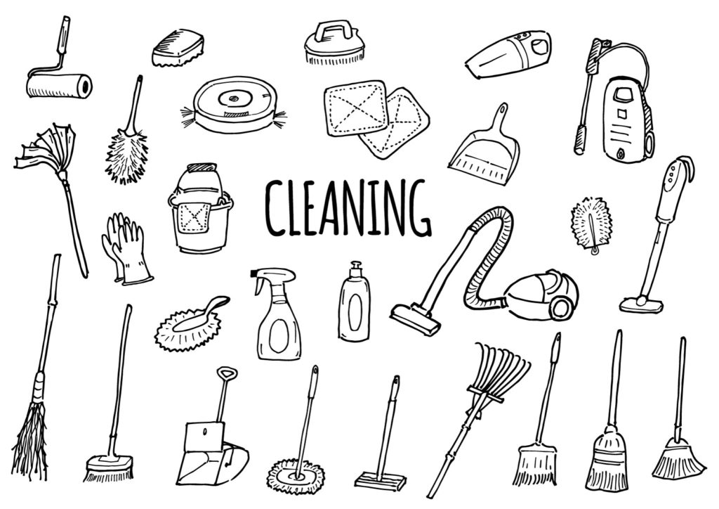 様々な掃除用具